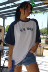 NY Yankees Oversized Vintage Jersey