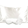 Ivory Satin Sleep Set