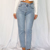 90's Asymmetrical Jeans