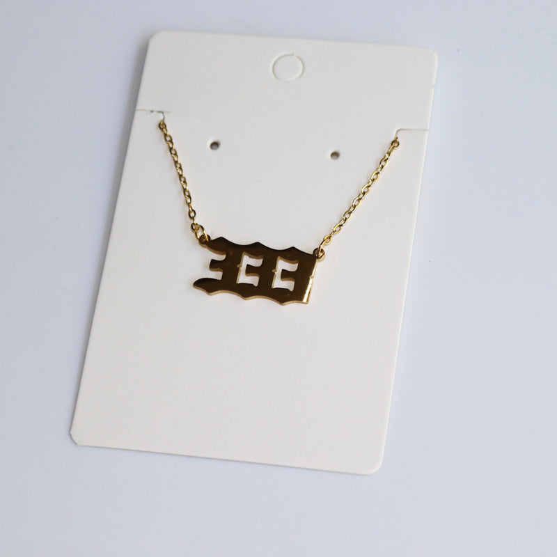 Angel Number Necklace